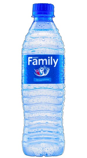 Вода family 0,5л (негаз)