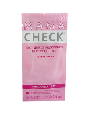Тест мама check №1
