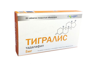 Тигралис таблеткалари 5 мг №28