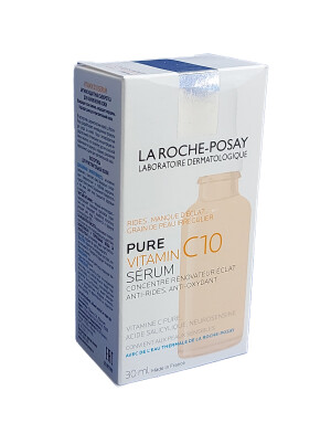 La Roche-Posay vitamin c10 serum сыворотка для обновления кожи 30мл