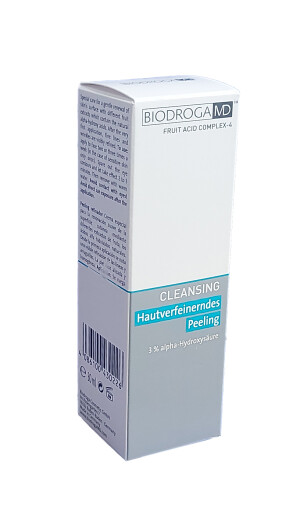 Biodroga md пилинг cleansing skin refining для лица очищающий 30мл