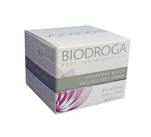 Biodroga крем shimmering rich anti-age body cream для тела антивозрастной 200мл