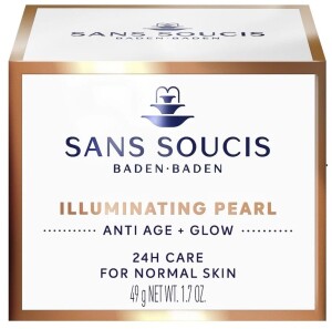Sans Soucis крем illuminating pearl anti age + glow осветляющая 24-часового ухода 200мл