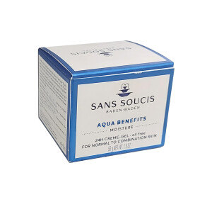 Sans Soucis крем-гель aqua benefits moisture увлажняющий 24-часового ухода 50мл