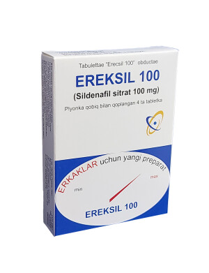 Эрексил 100 таблетки 100мг №4
