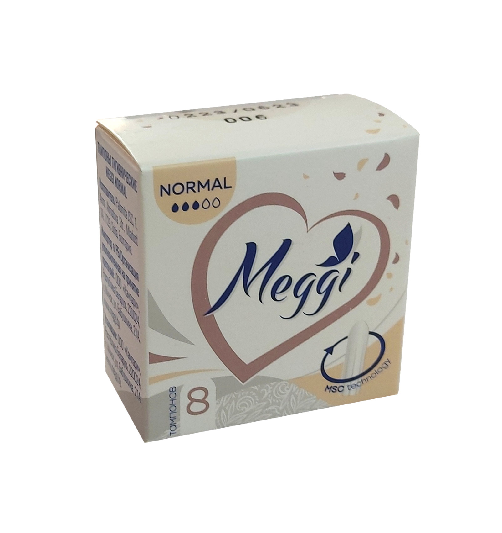 Meggi тампоны normal №8
