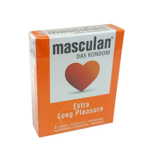 Презервативы masculan extra long pleasure №3