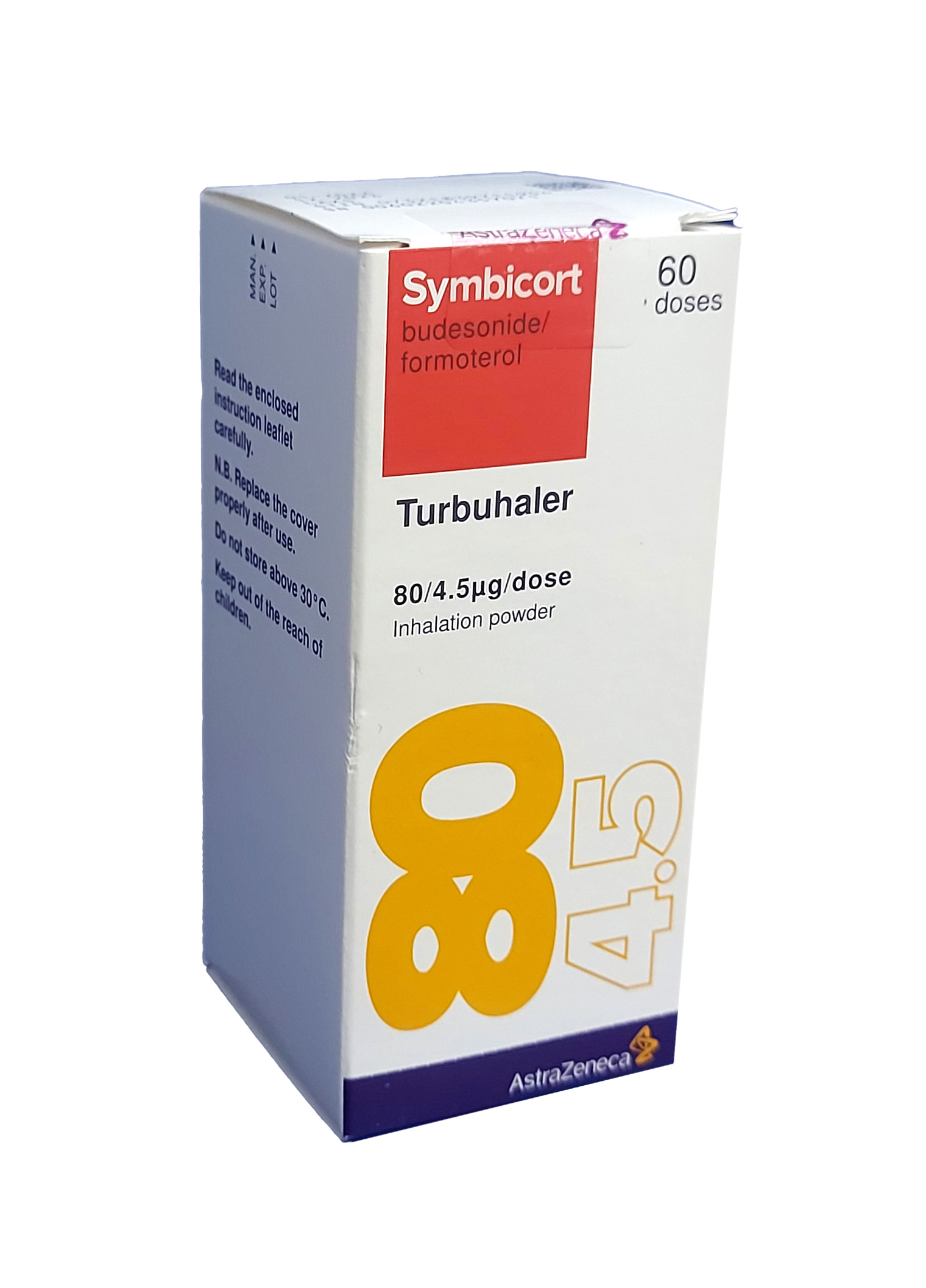 Симбикорт турбохалер 80/4,5мкг 60доз