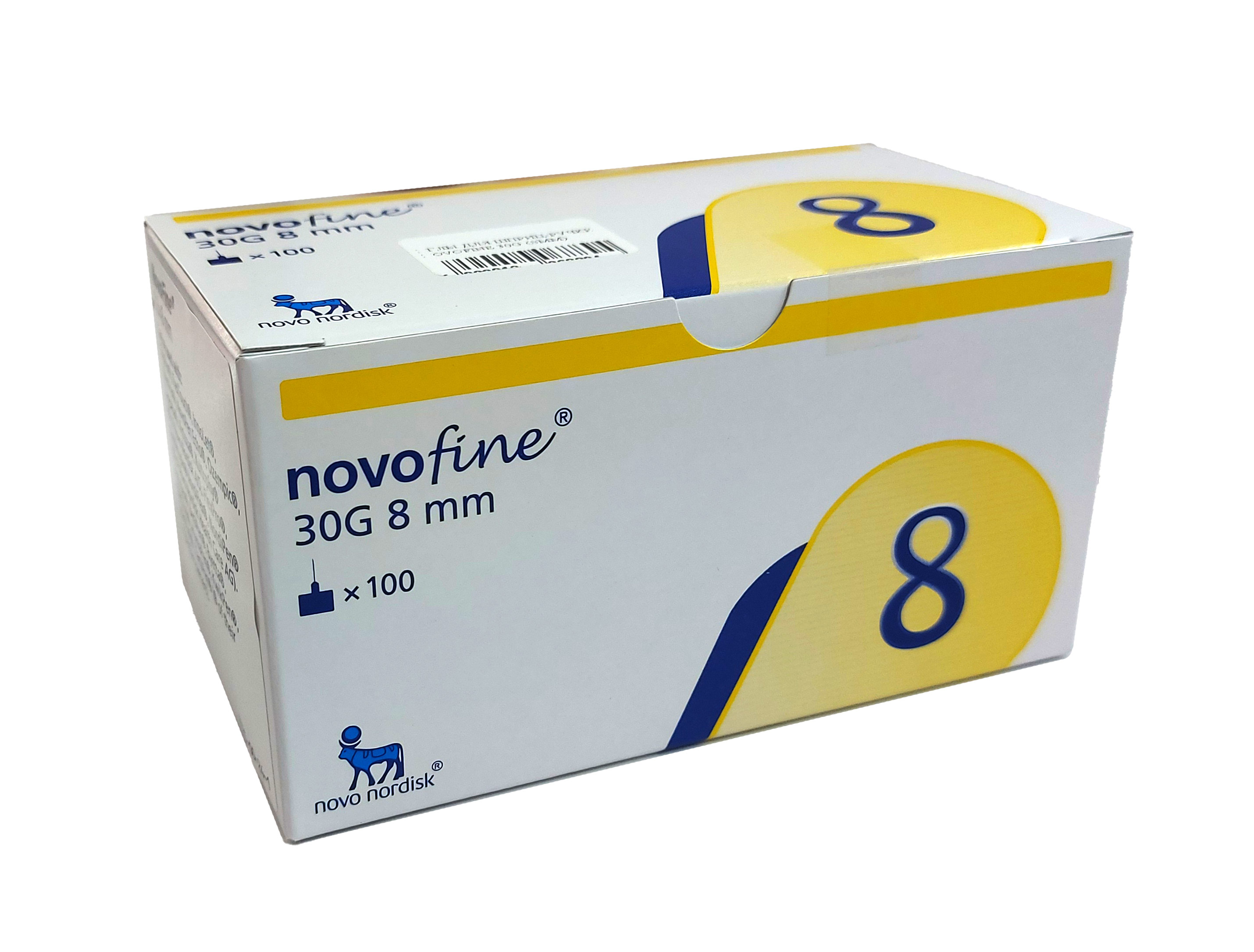 Иглы для шприц-ручки novofine 30g (8мм) №100