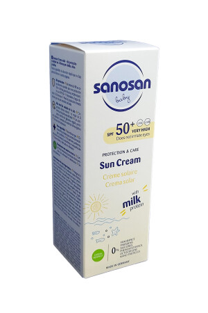 Саносан бэби крем sun cream солнцезащитный для детей spf 50+ 75мл