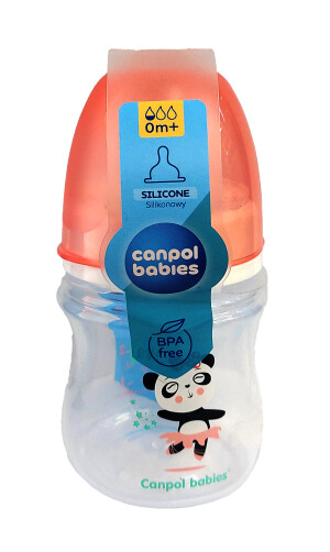 Бутылочка для кормления canpol babies easy start exotic антиколик 0м+ 120мл (35/220_pin)