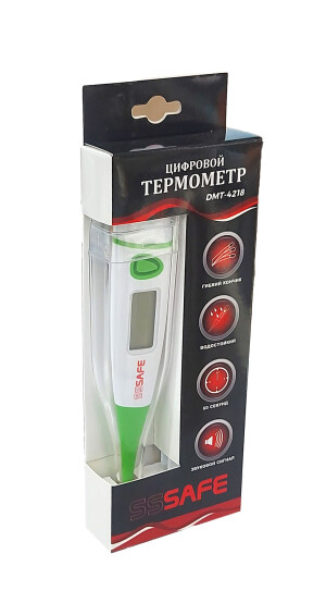 Термометр цифровой sssafe dmt-4218