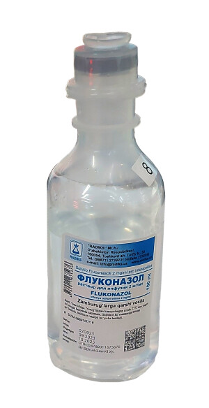 Флуконазол раствор для инфузии 0,2% 100мл