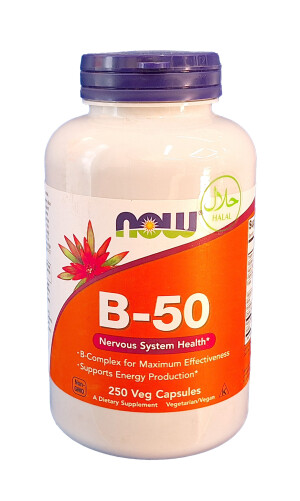 Витаминный комплекс now b-50 капсулы №250