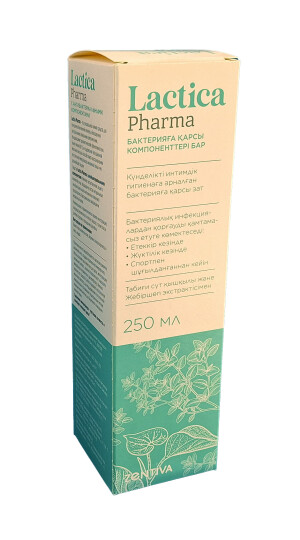 Лактика pharma гель интимный антибактериальный 250мл