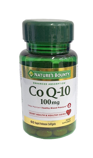 Коэнзим q10 nature's bounty капсулы 100мг №60