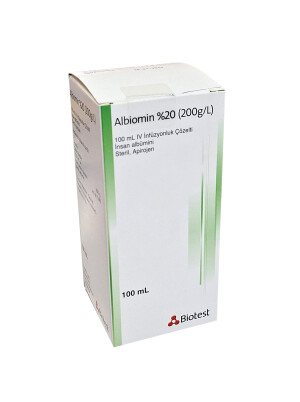 Альбиомин раствор для инфузии 20% 100мл