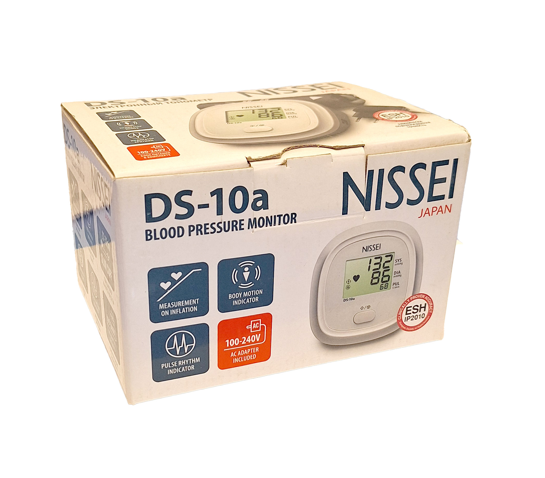 Тонометр электрон nissei ds-10a