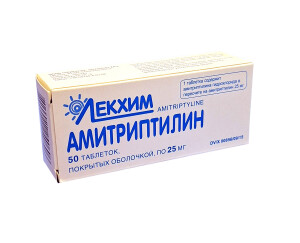 Амитриптилин-лекхим таблетки 25мг №50