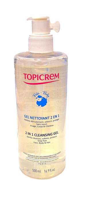 Топикрем бэби гель cleansing gel очищающий 2 в 1 500мл