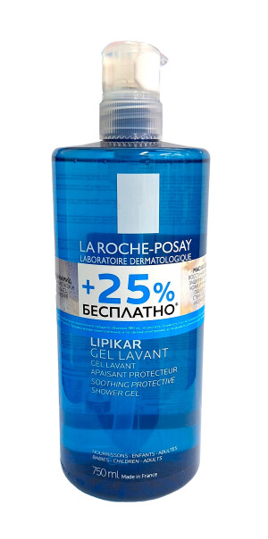 La Roche-Posay lipikar gel lavant гель для душа защитный 750мл
