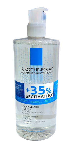 La Roche-Posay вода мицеллярная ультра для чувствительной кожи 750мл