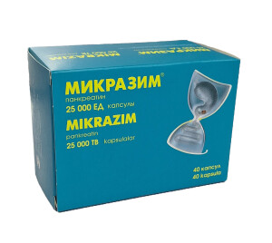 Mikrasim 25000 dona kapsulalar № 40