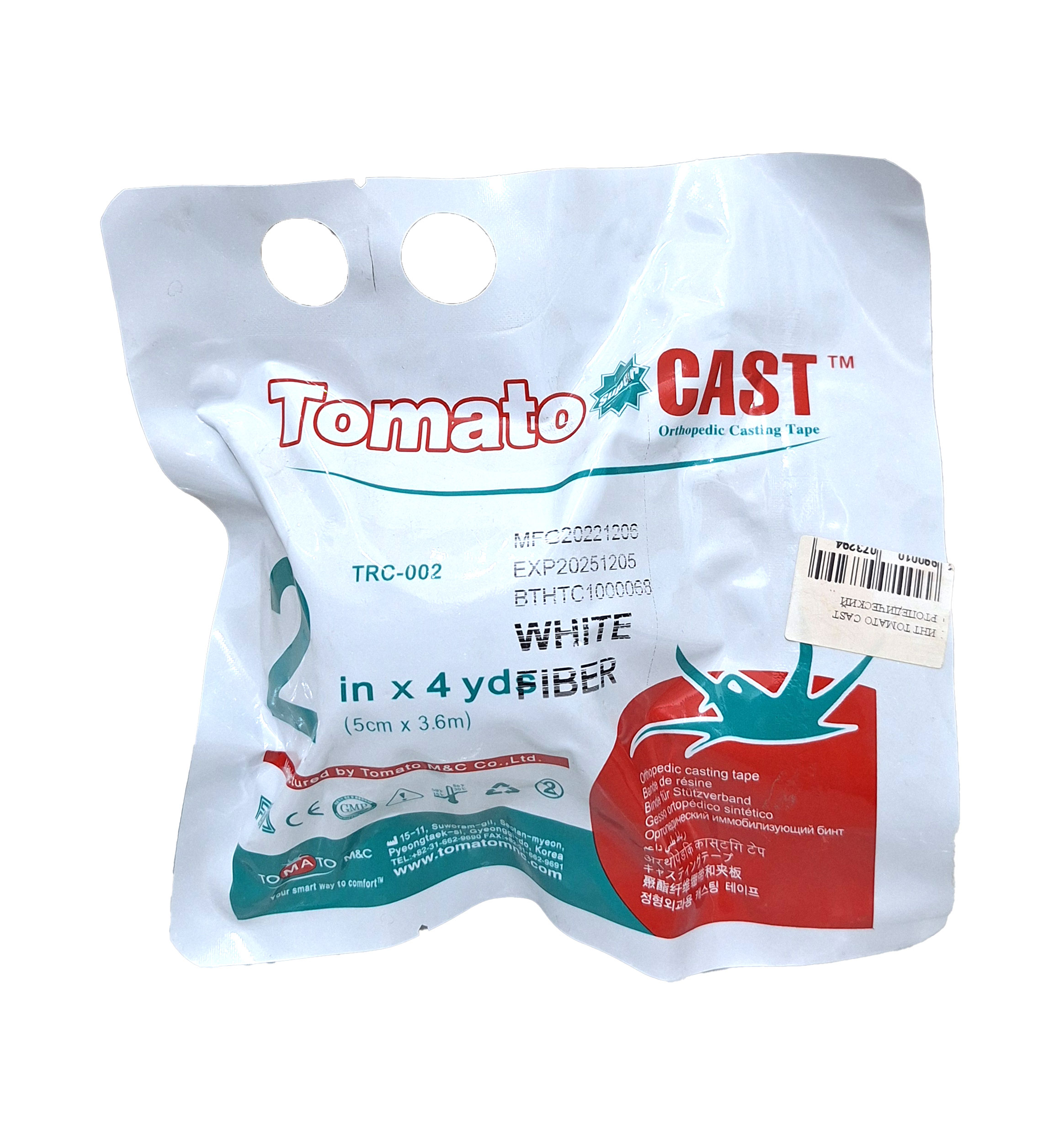 Бинт tomato cast ортопедический иммобилизующий 5см х 3.6м (2)