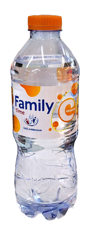 Вода family time с витамином с 0,5л (негазированная)