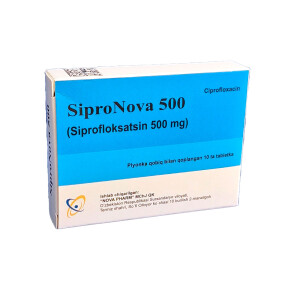 Sipronov tabletkalari 500 mg №10