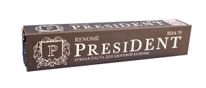 Зубная паста president rda75 renome 75г