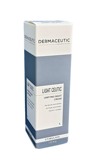 Крем dermaceutic light ceutic stimulate унифицирующий ночной для лица 40мл