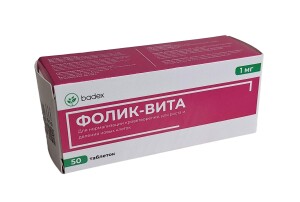 Folik-Vita tabletkalari 1mg №50