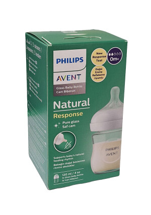Avent tabiiy shisha oziqlantirish shishasi 0m+ 120ml (scy930/01)