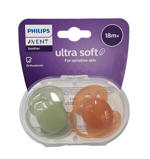 Авент пустышка ultra soft 18м+ №2 (scf093/01)