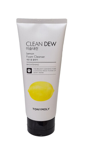 Тонимоли пенка clean dew lemon для умывания лимон 180мл