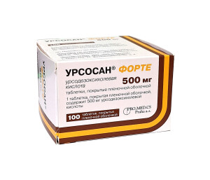 Урсосан форте таблетки 500мг №100