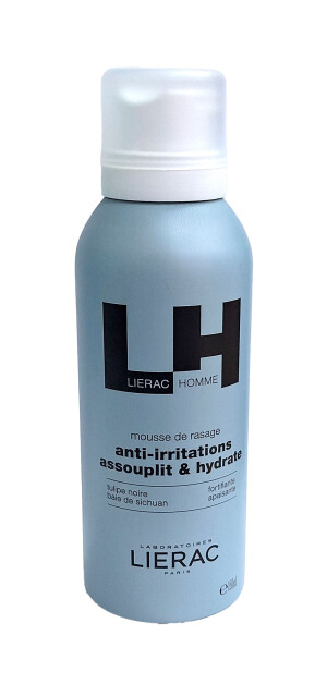 Лирак пена lierac homme anti-irritations для бритья для мужчин 150мл