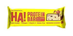 Батончик protein bar ha! банана-вишня 50г