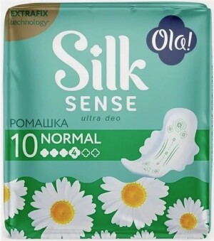 Ола silk sense ultra deo нормал ромашка №10