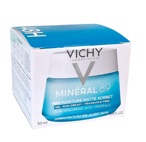 Vichy mineral 89 yog'li teri uchun intensiv namlovchi krem 48 soat 50ml