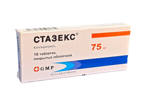 Stazex tabletkalari 75mg №10