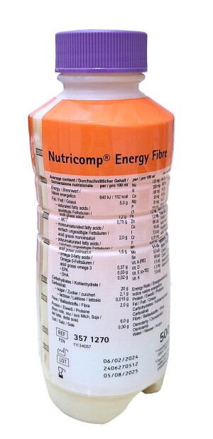 Nutrikomp energiyasi Fibre 500ml