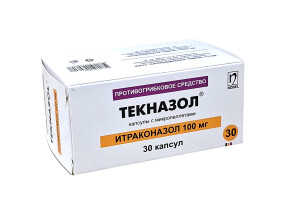 Teknazol kapsulalari 100mg №30