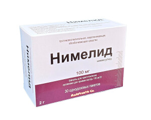 Nimelid granulalari 100 mg/2g №30