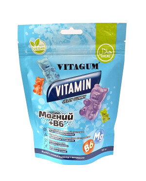 Gummy ayiqlar vitagum magniy B6 150g