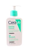 Cerave foaming cleanser гель очищающая увлажняющая для нормальной и жирной кожи лица и тела 236мл