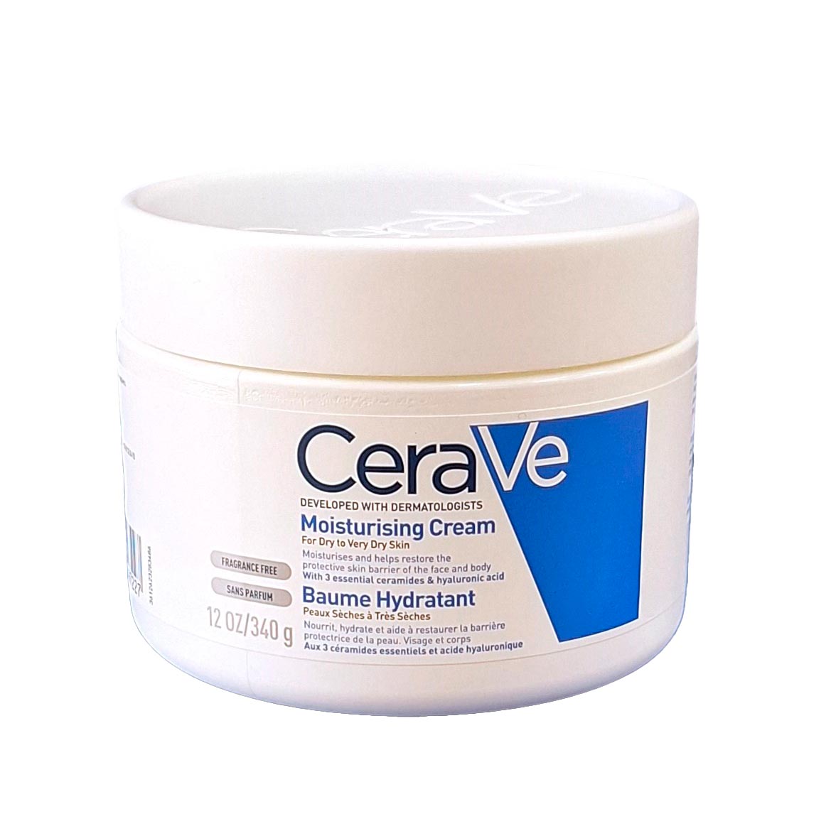 Cerave moisturising cream крем для очень сухой кожи для лица и тела 340г