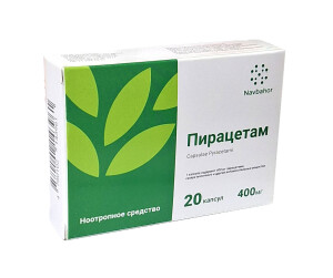 Пирацетам капсулы 400мг №20