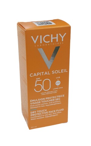 Виши capital ideal soleil эмульсия dry touch солнцезащитный матирующий spf 50 50мл*